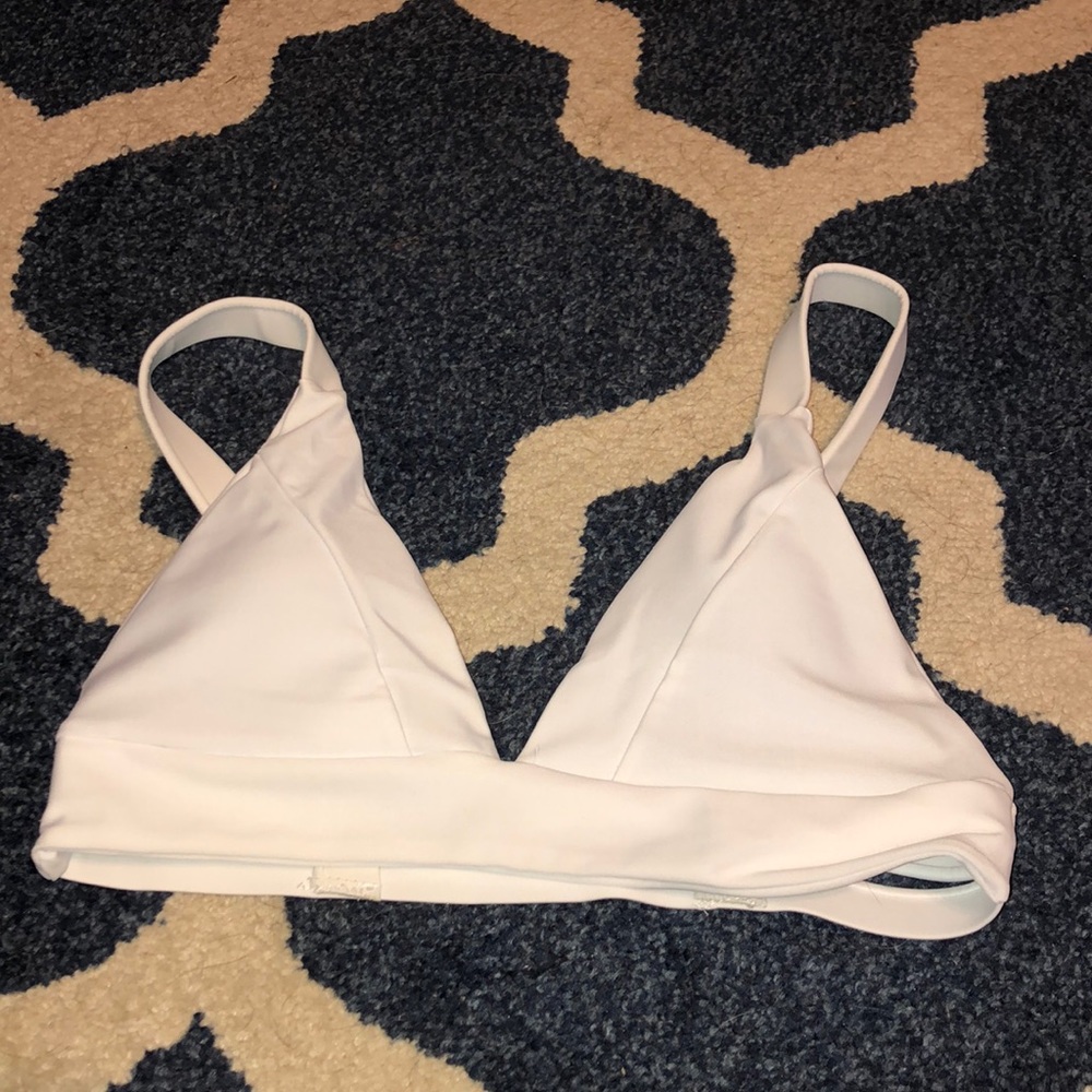 White Bikini Top